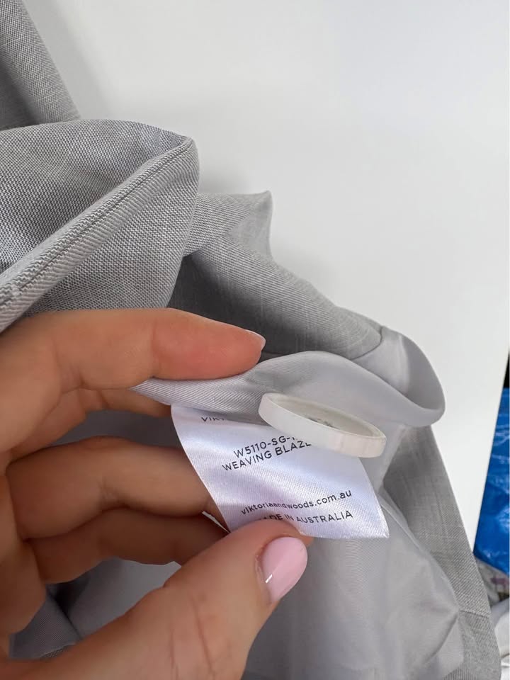 Viktoria & Woods Grey Suit Set - Size 0