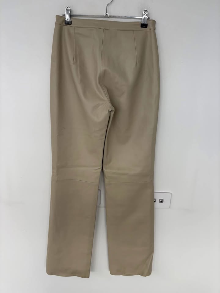 Henne Faux Leather Pants - Size 6