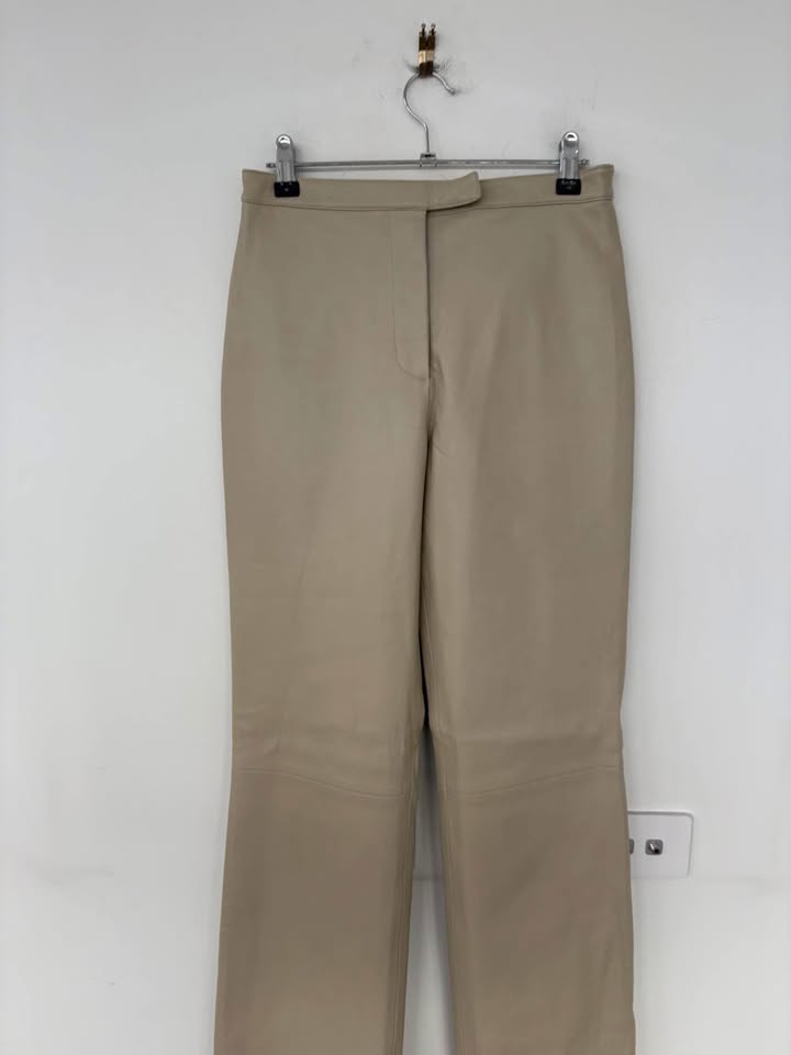 Henne Faux Leather Pants - Size 6