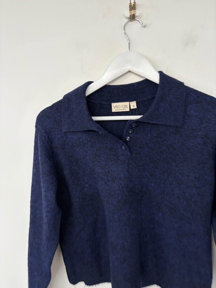 VRG GRL Polo Jumper - Size Small