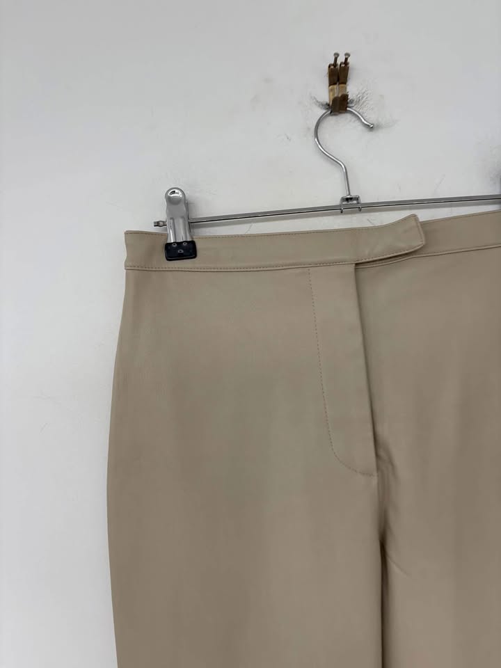 Henne Faux Leather Pants - Size 6