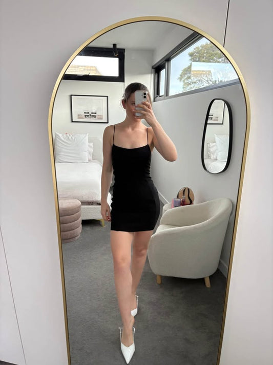 Bec + Bridge Black Mini Dress - Size 6