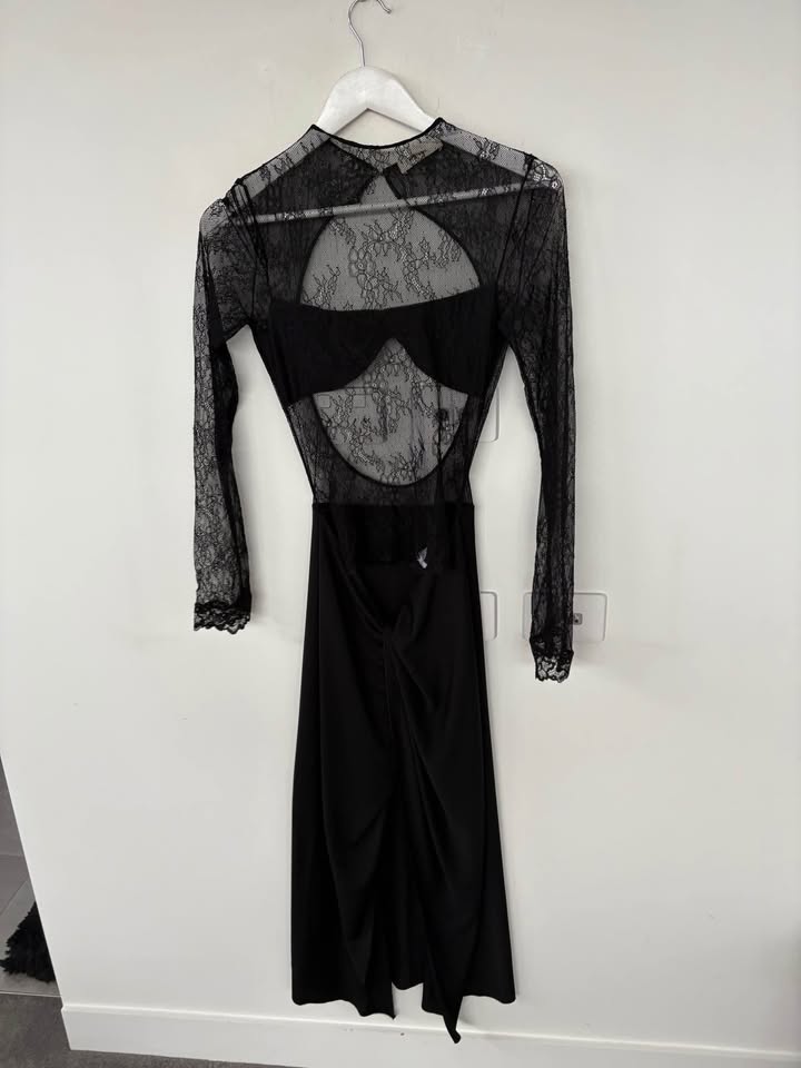 Benni Lace Maxi Dress - Size 8