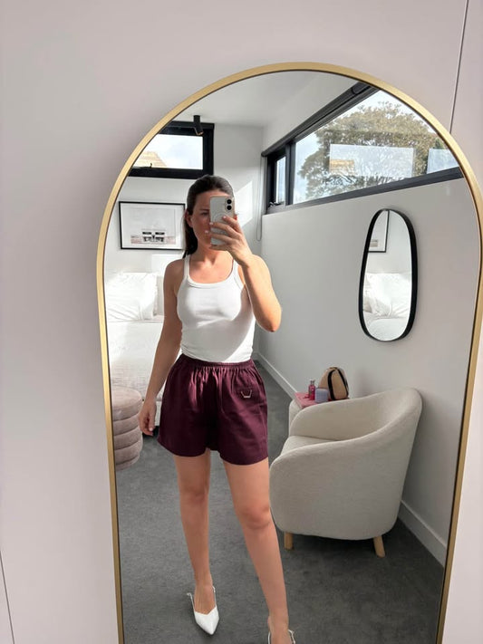 Silk Laundry Shorts - Size Small