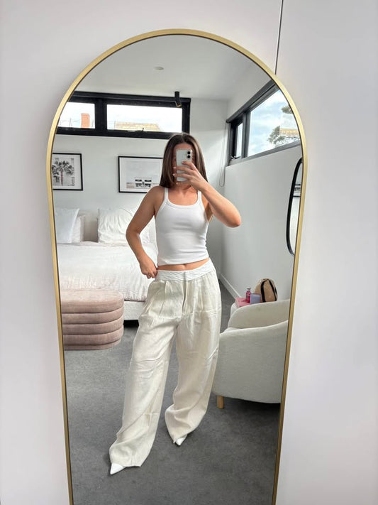 Witchery Linen Pants - Size 12