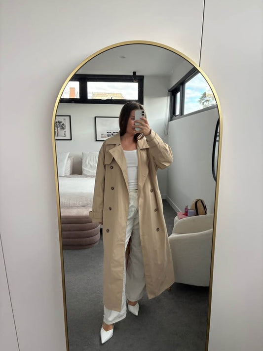Glassons Trench Coat - Size Large
