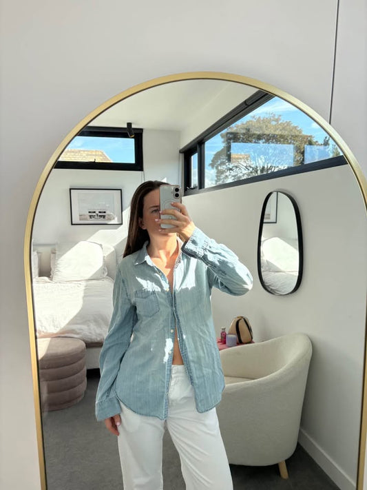 J Crew Denim Shirt - Size 10