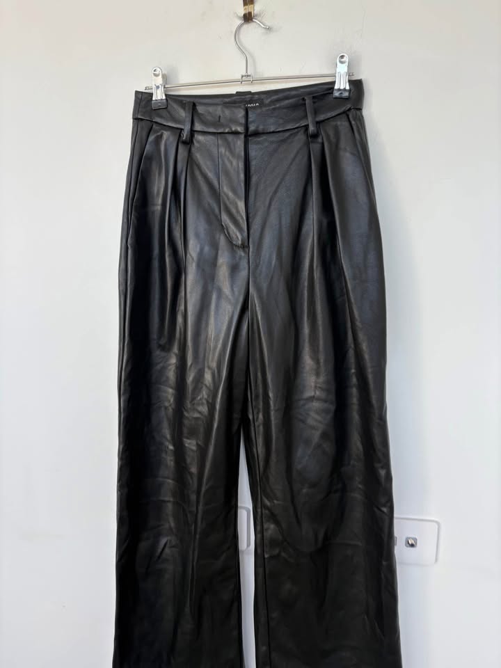 Country Road Faux Leather Pants- Size 6
