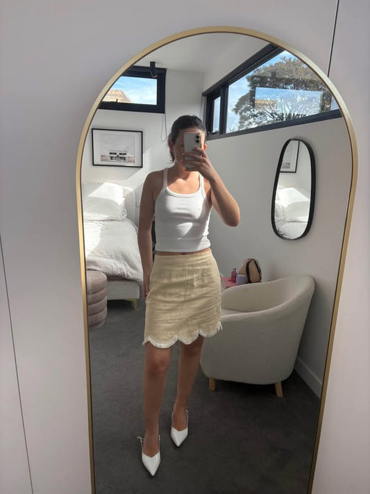 Posse Mini Skirt - Size Medium