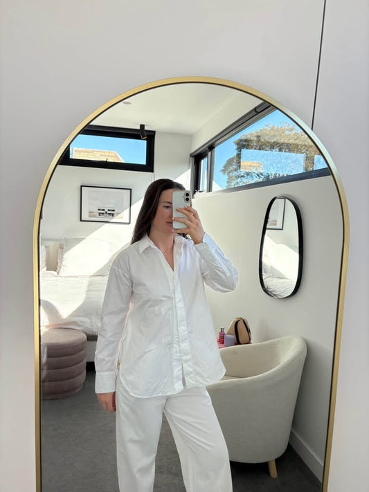 Witchery White Shirt - Size 8