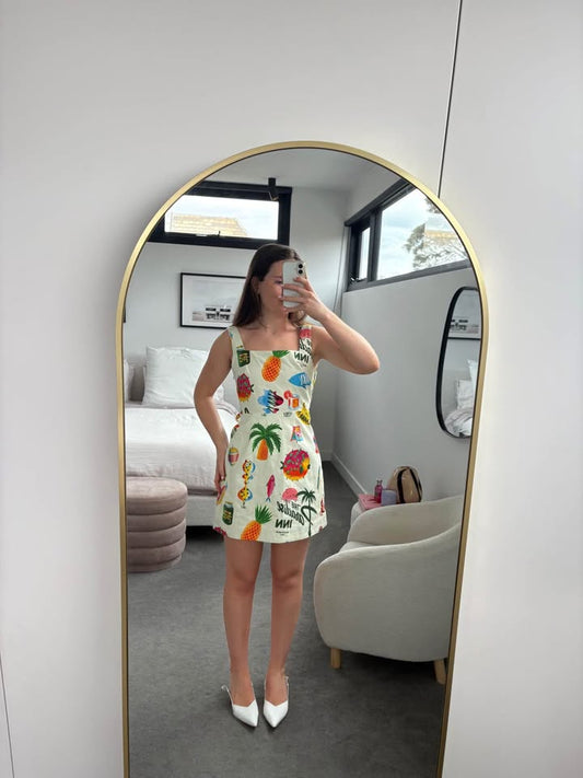 ALEMAIS Mini Dress - size 8