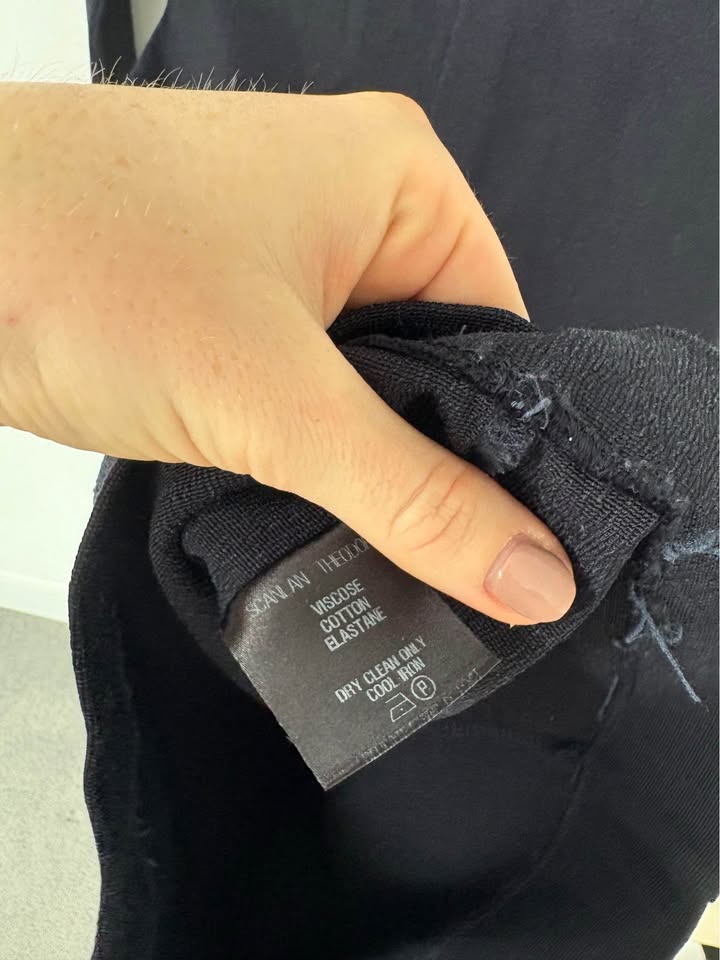 Scanlan Theodore Navy Dress - size 8