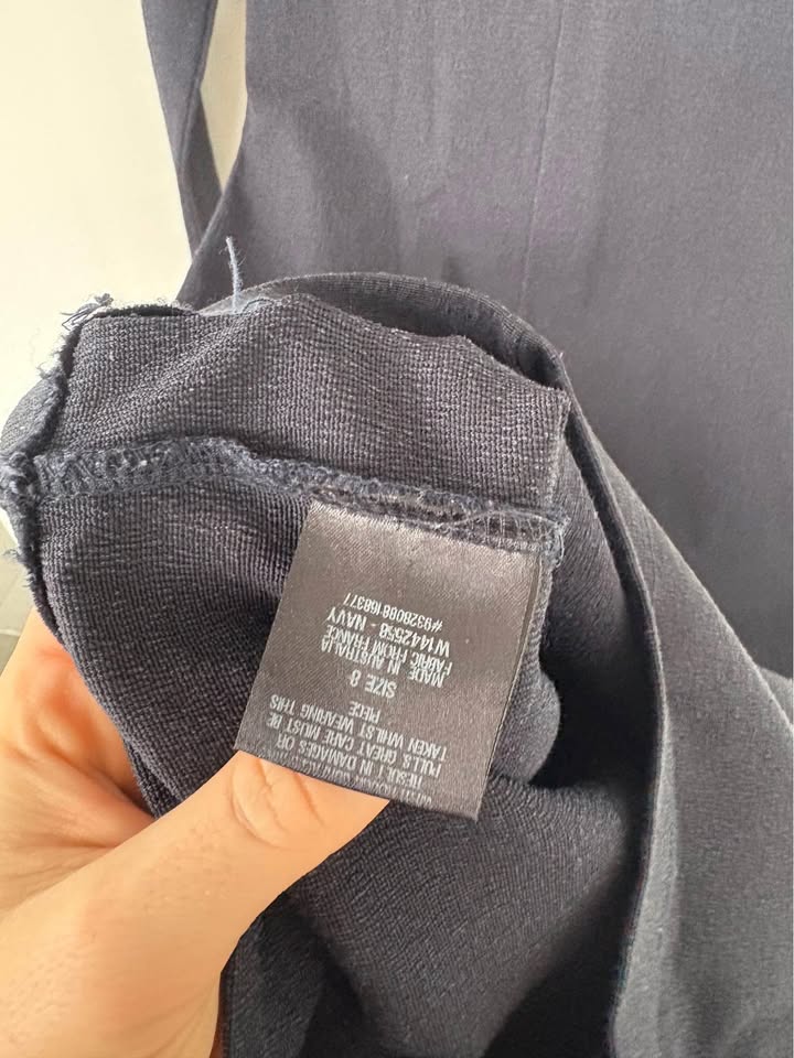 Scanlan Theodore Navy Dress - size 8