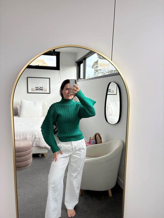 Steele Pleated Blouse - Size XS