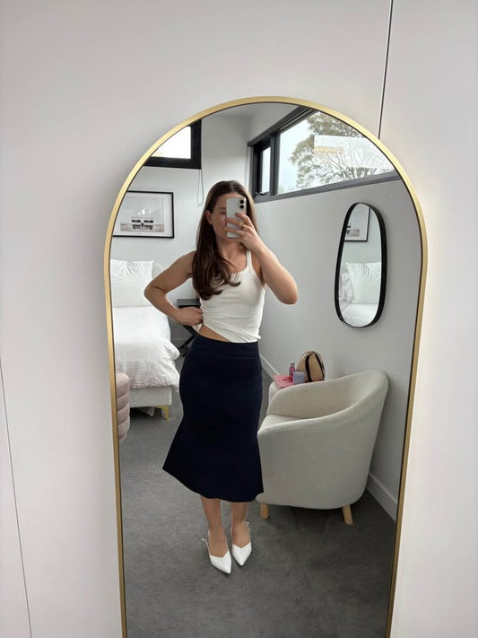 Scanlan Theodore Crepe Knit Skirt - Size Small