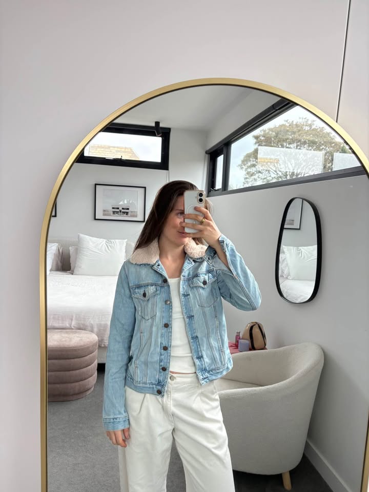 Nobody Denim Jacket with detachable collar - Size Small