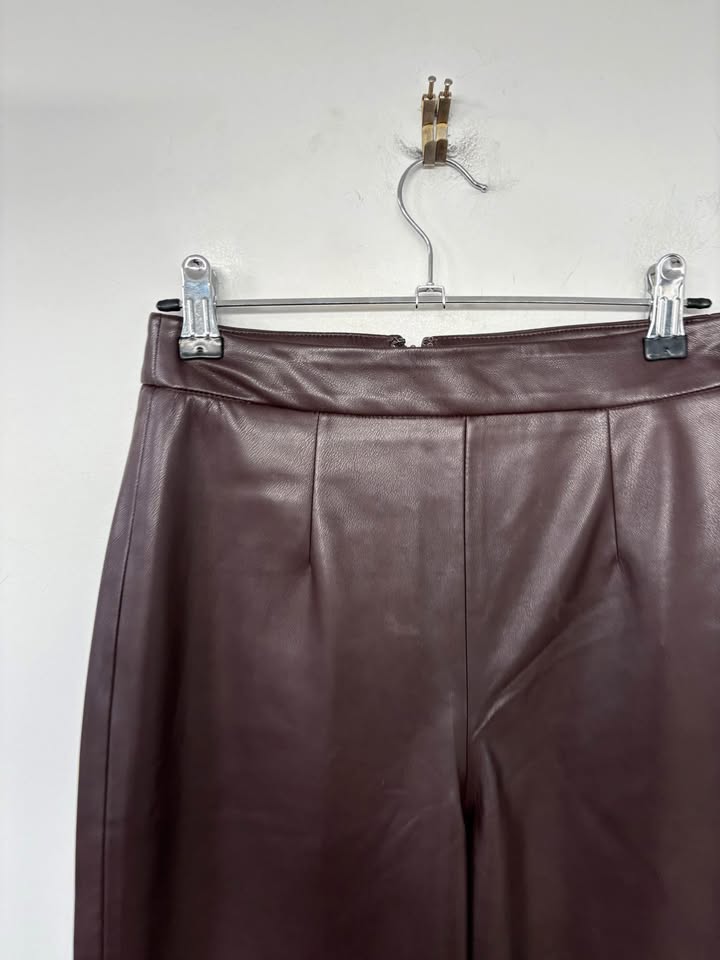 Kookai Faux Leather Pants - Size 6