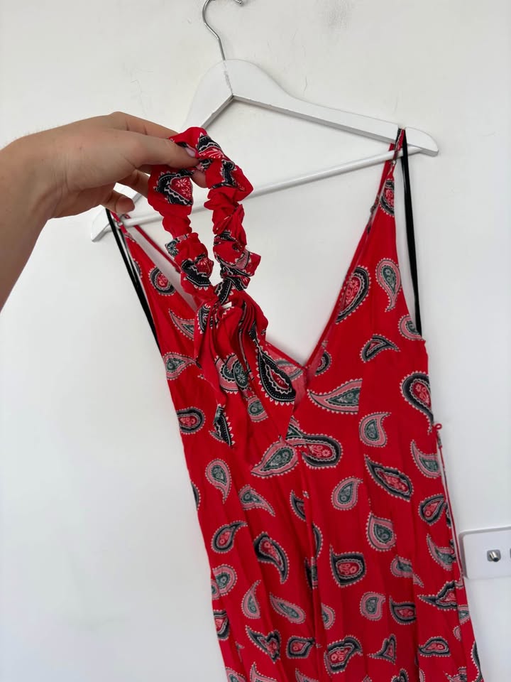 Tigerlily Jumpsuit with scrunchy - Size 8