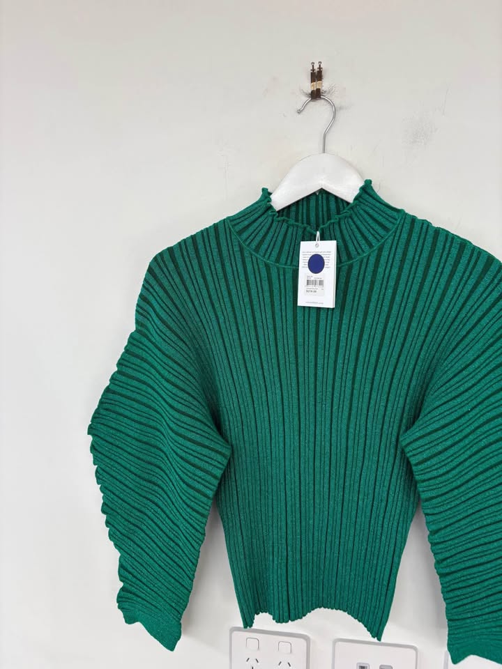 Steele Pleated Blouse - Size XS