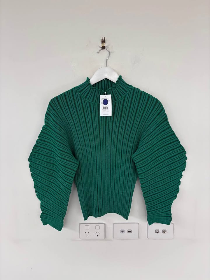 Steele Pleated Blouse - Size XS