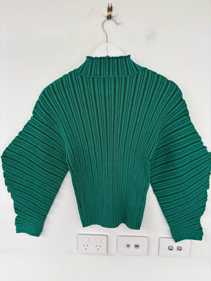 Steele Pleated Blouse - Size XS