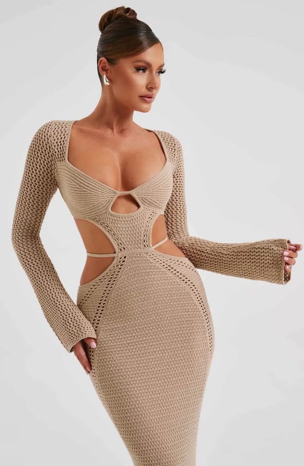 Baby Boo Knit Maxi Dress - size small BNWT