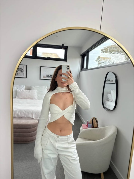 Dion Lee Twist Top - size XS