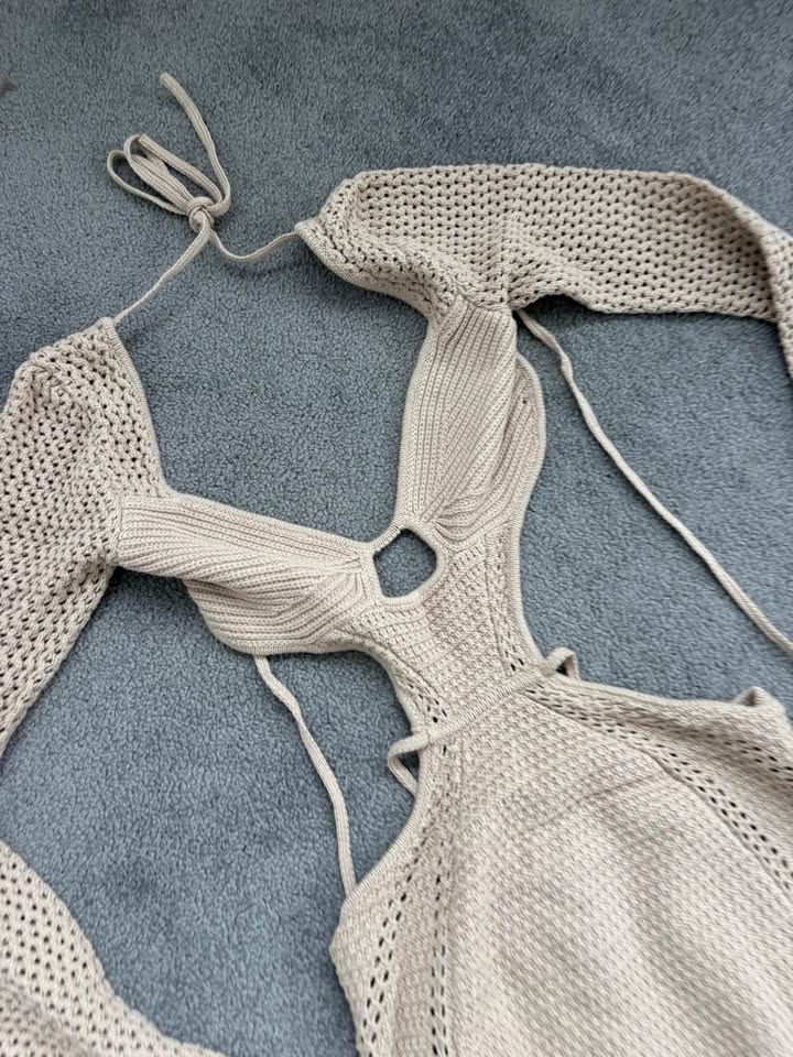 Baby Boo Knit Maxi Dress - size small BNWT