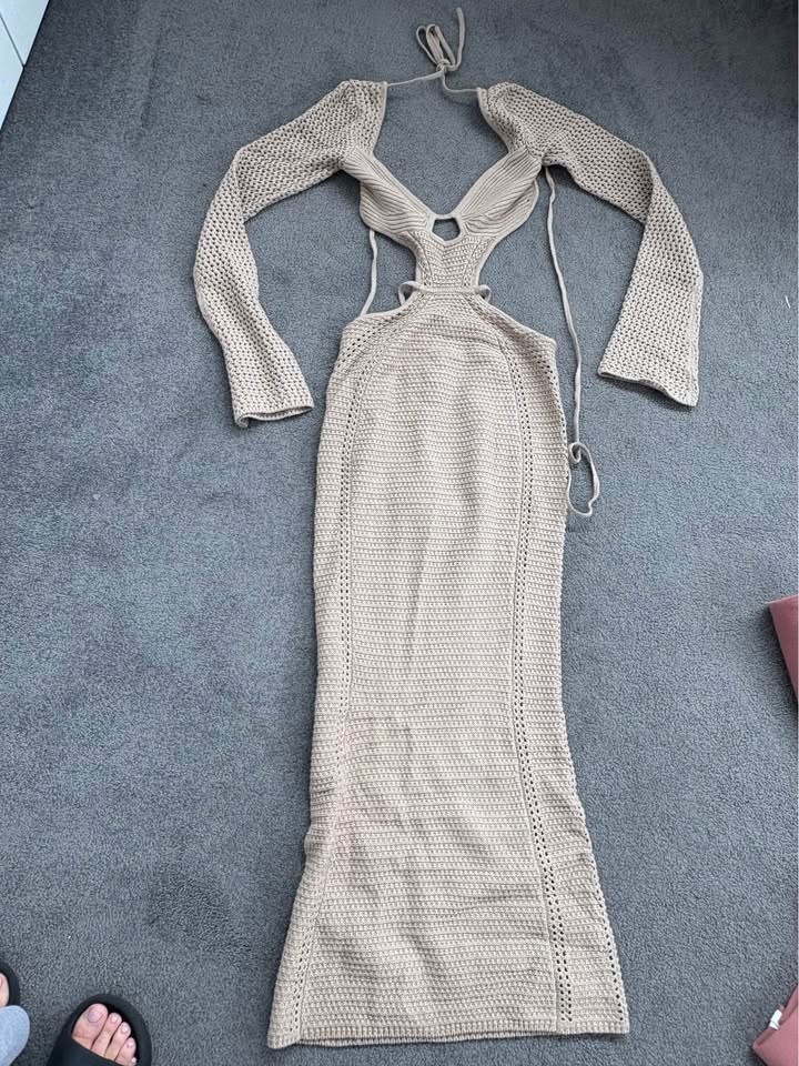 Baby Boo Knit Maxi Dress - size small BNWT