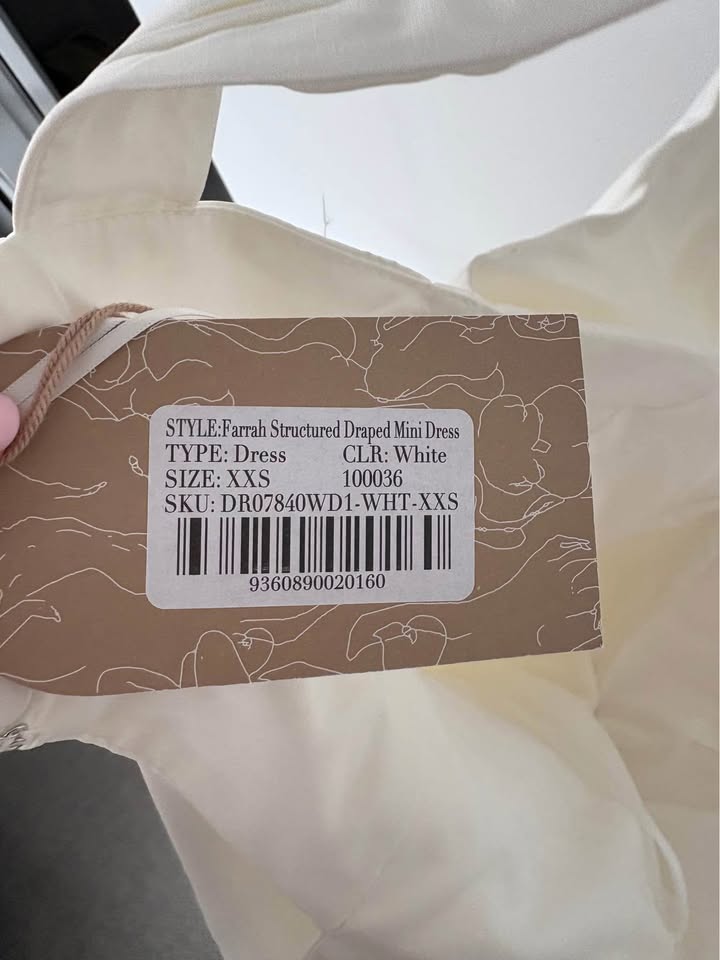 MESHKI Mini Dress - size XXS BNWT