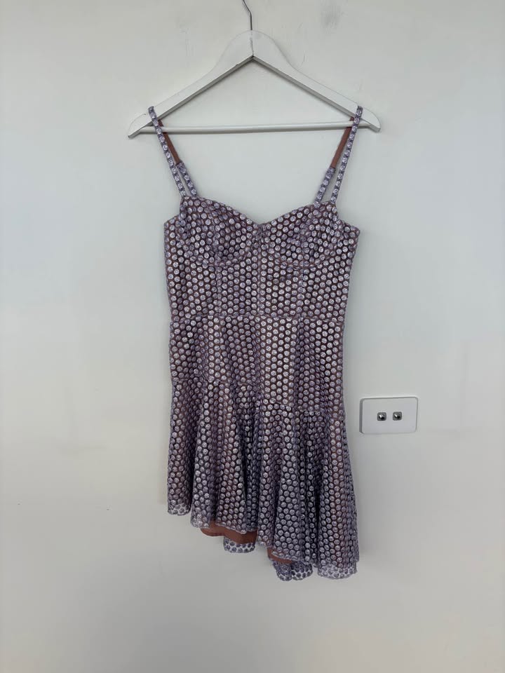 Fleur De Mal Mini Dress - size 6