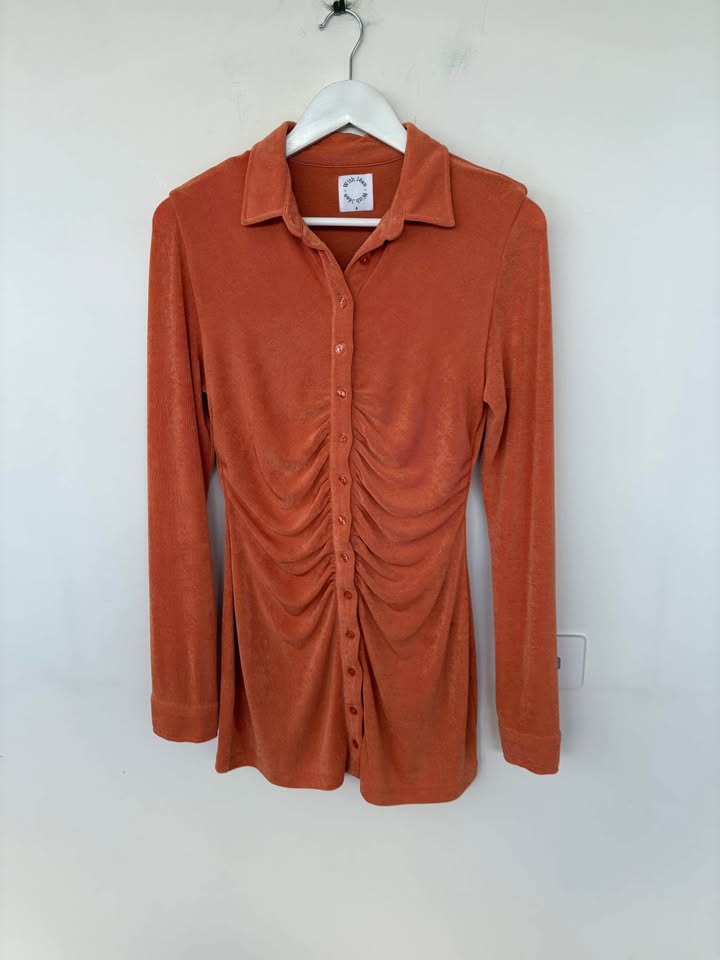 With Jean Mini Dress - size small