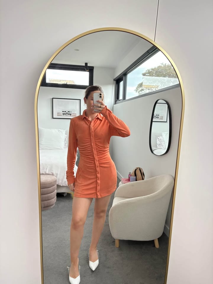 With Jean Mini Dress - size small