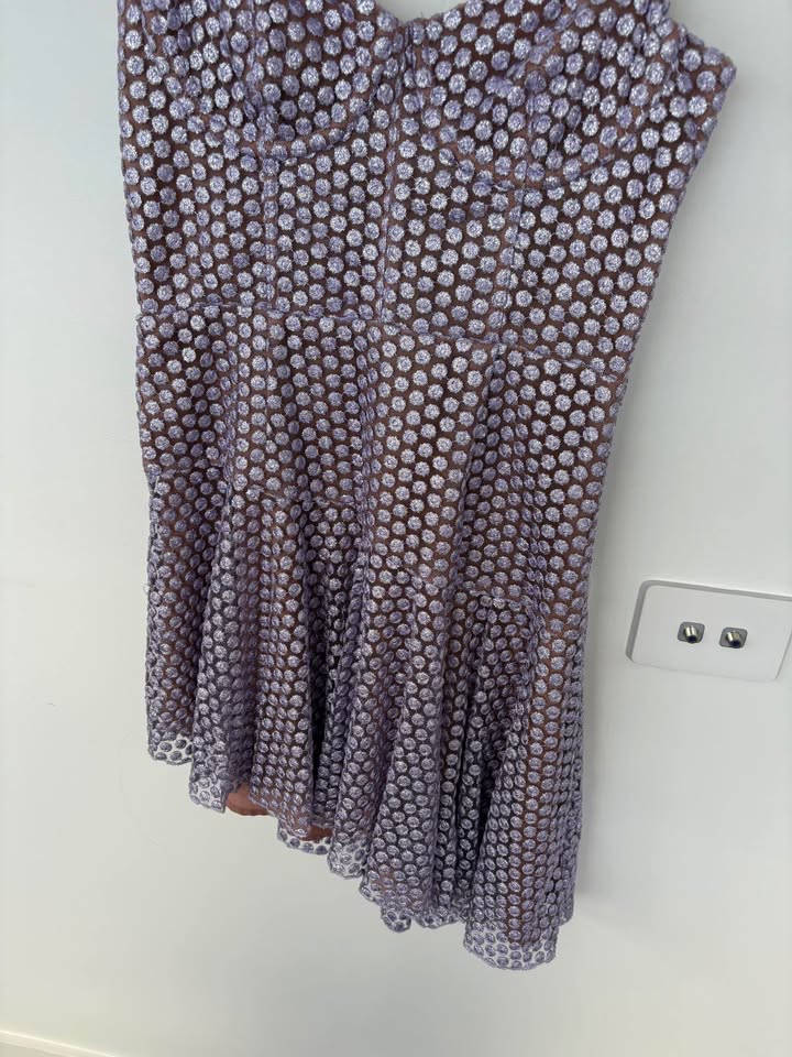 Fleur De Mal Mini Dress - size 6