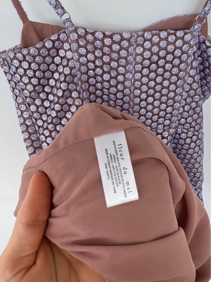 Fleur De Mal Mini Dress - size 6