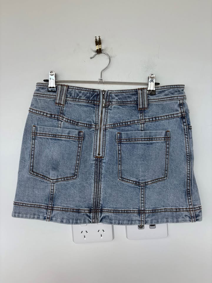 Aje Denim Skirt - size 8