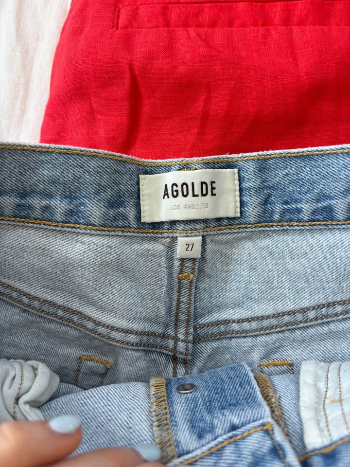 Agolde Denim Shorts - size 27