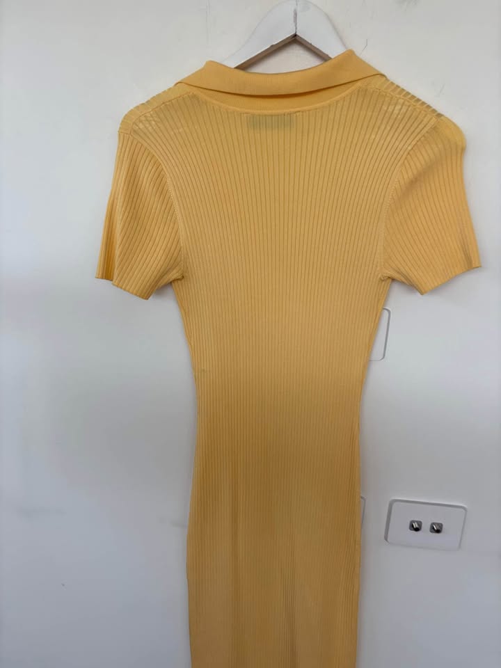 Lover Knit Polo Dress - size 8