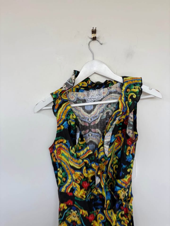 Luisa Wrap Dress - size small