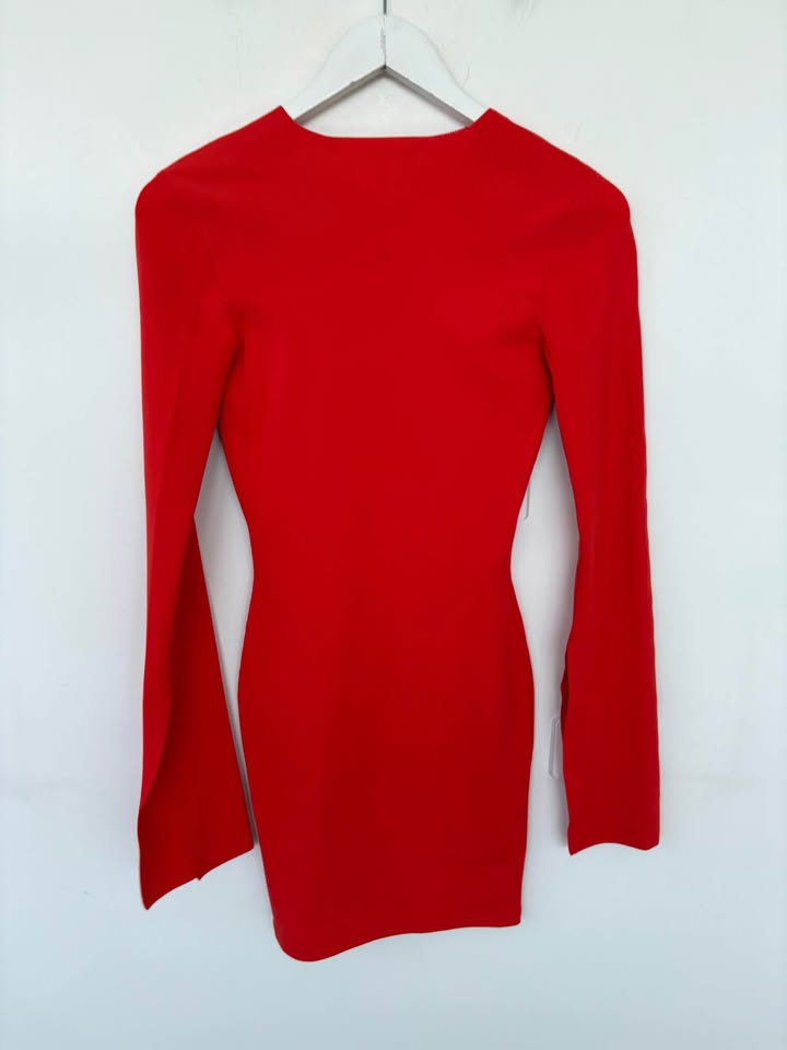 Solace London Knit Mini Dress - size 8 BNWT