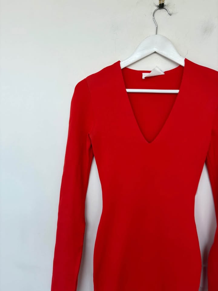 Solace London Knit Mini Dress - size 8 BNWT