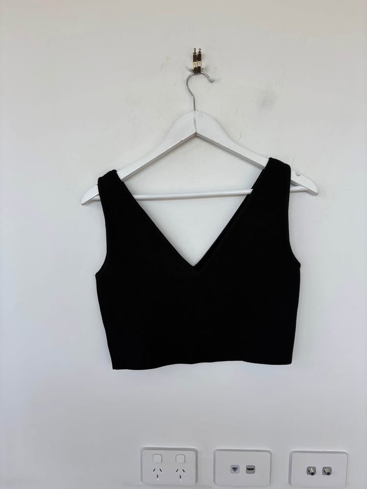 Scanlan Theodore Crepe Knit Top - size medium