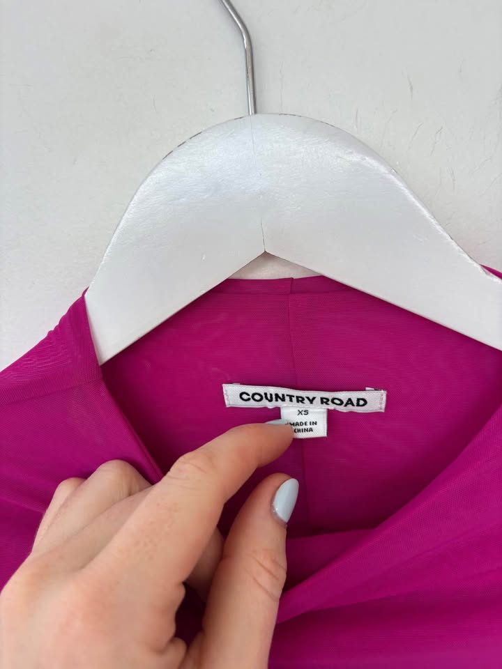 Country Road Mesh Dress - size xs