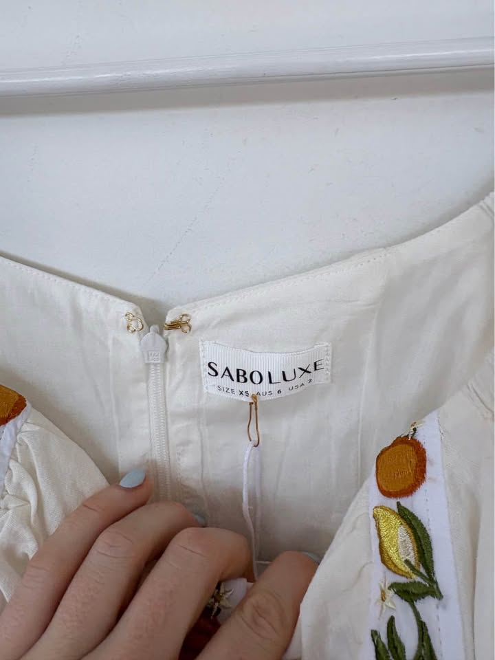 Sabo Luxe Mini Dress - size xs BNWT