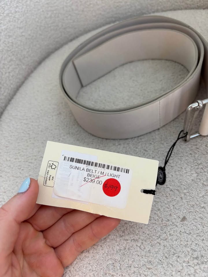 Malene Birger Belt - size medium