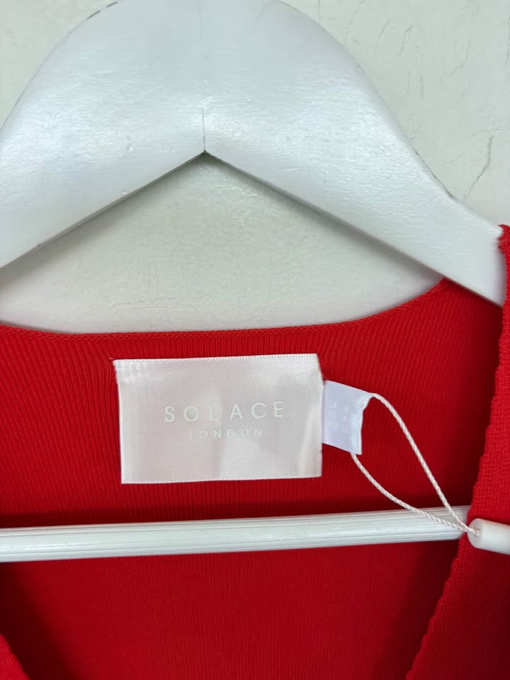 Solace London Knit Mini Dress - size 8 BNWT