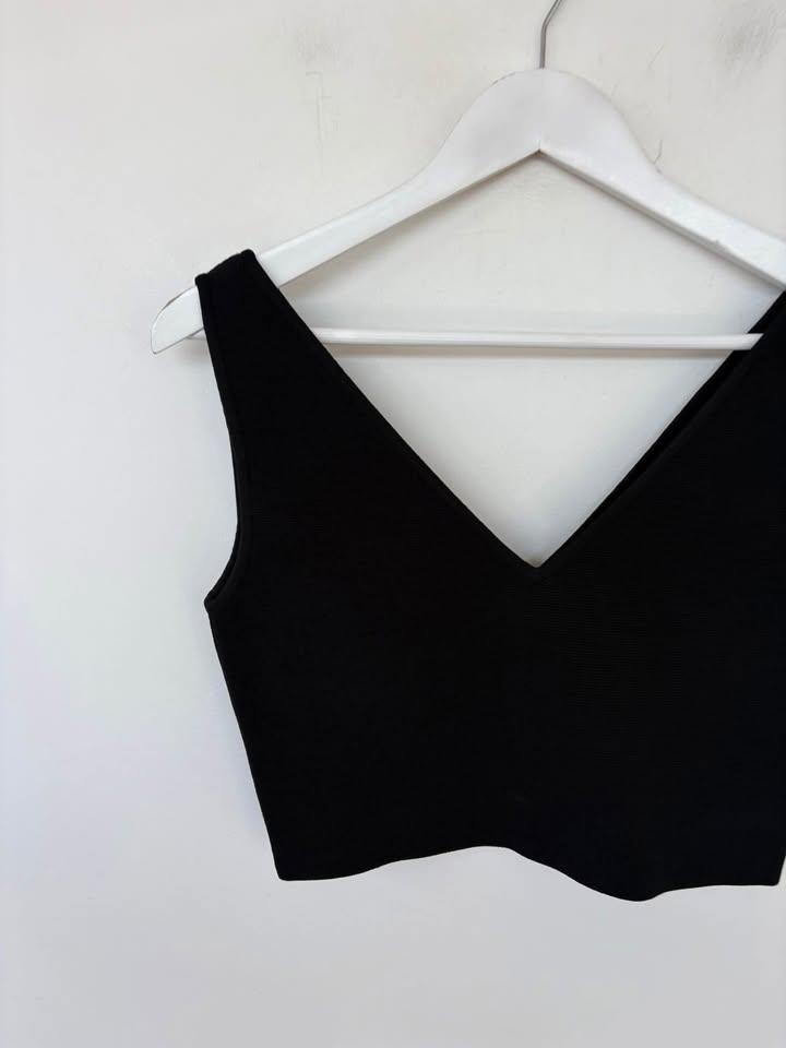 Scanlan Theodore Crepe Knit Top - size medium