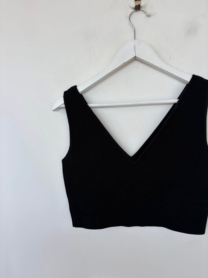 Scanlan Theodore Crepe Knit Top - size medium