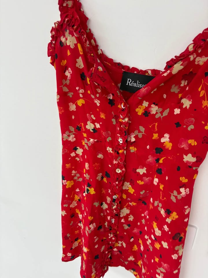 Realisation Silk Mini Dress - size XS