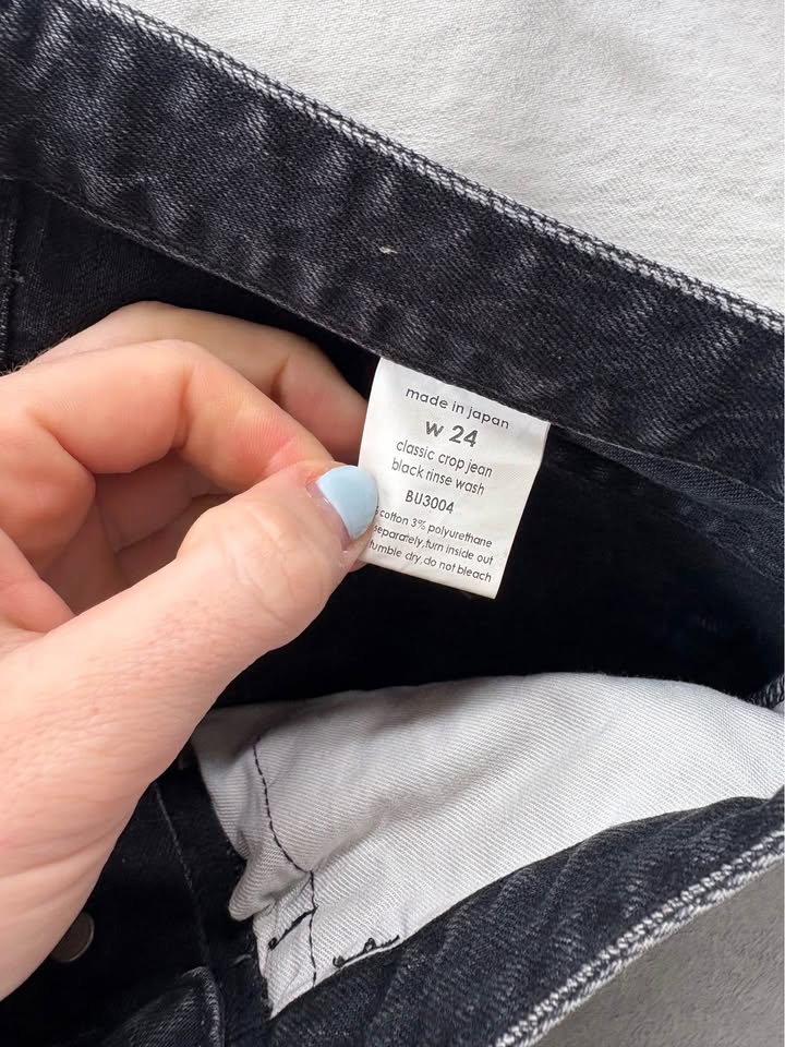 Bassike Jeans - size 24